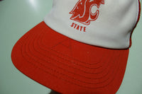 Washington State WSU Cougars Vintage 80's Adjustable Snap Back Trucker Hat