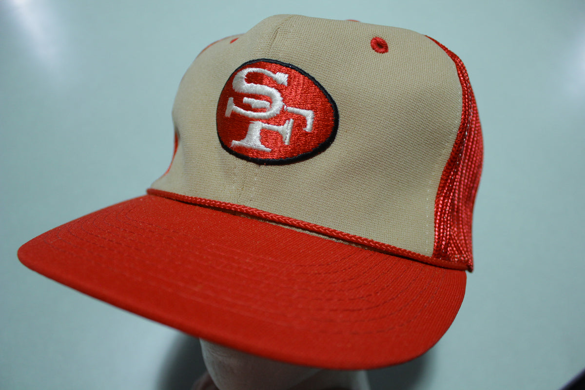 San Francisco 49ers Sports Specialties Vintage 80's Adjustable Snap Ba –  thefuzzyfelt