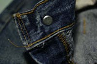 Levis 501 Big E 1967 60's Vintage Single Stitch #6 Selvedge Red Line Denim Jeans