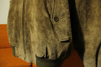 Pendleton Suede Leather Bomber Mens Jacket Coat Harrington XXL Tan Brown NWOT