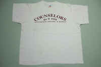 Counselors Do It With Empathy Vintage 90's Fruit Of The Loom Made in USA T-Shirt
