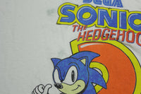 Sonic The Hedgehog 2 Are You Up 2 It?  Vintage 90's 1992 Hanes Made in USA T-Shirt