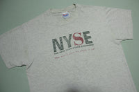 NYSE New York Stock Exchange World  Vintage 90's Hanes USA T-Shirt