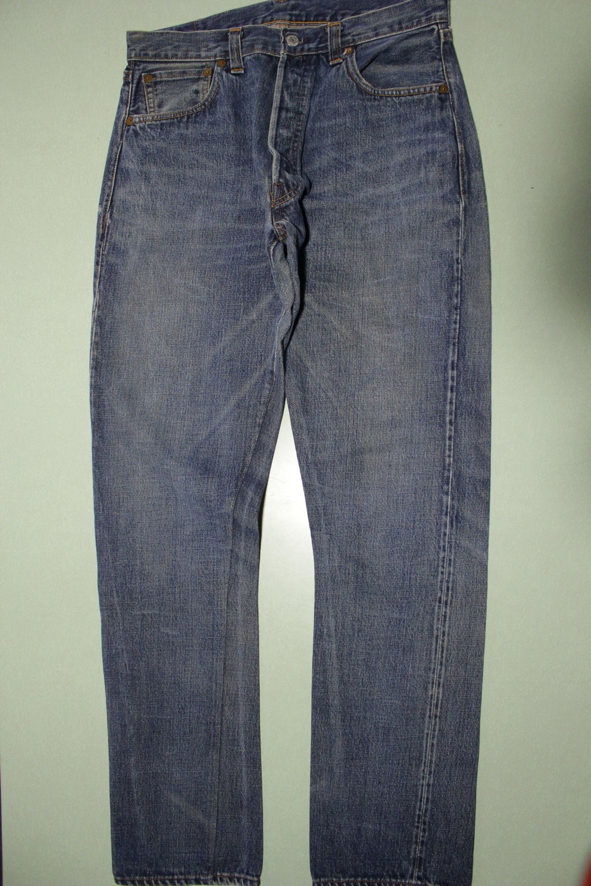 Levis Valencia Vintage Big E Hidden Rivet Selvedge Single Stitch 50's Re-Issue Jeans