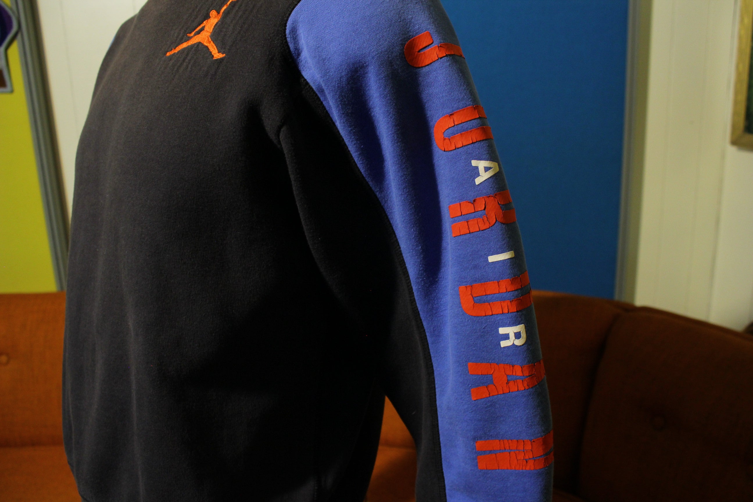 nike vintage color block sweatshirt