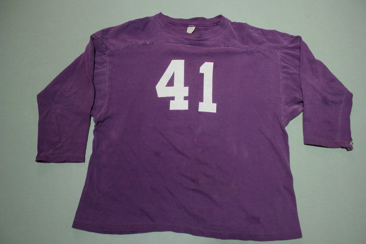 Russell Athletic WPL 7232 Vintage 70's Purple Machine #41 Football