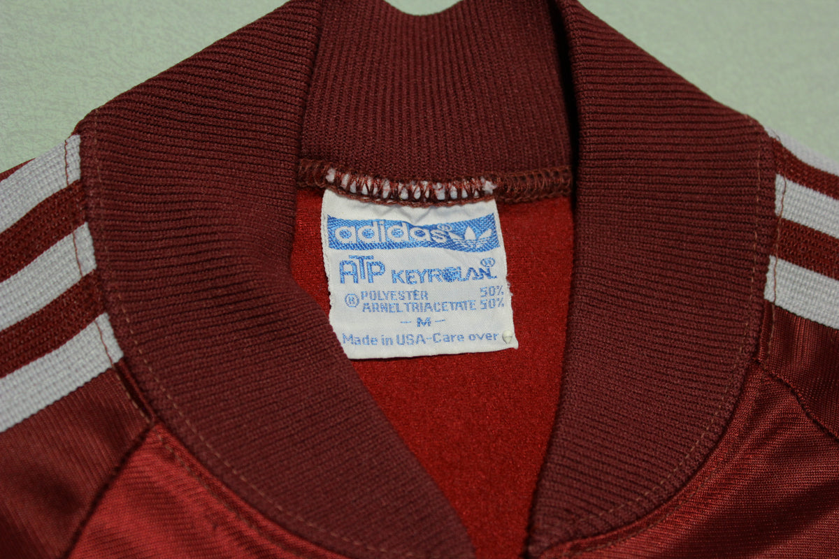 Adidas ATP Keyrolan Vintage Made in USA 80's Striped Track Warm Up Jacket
