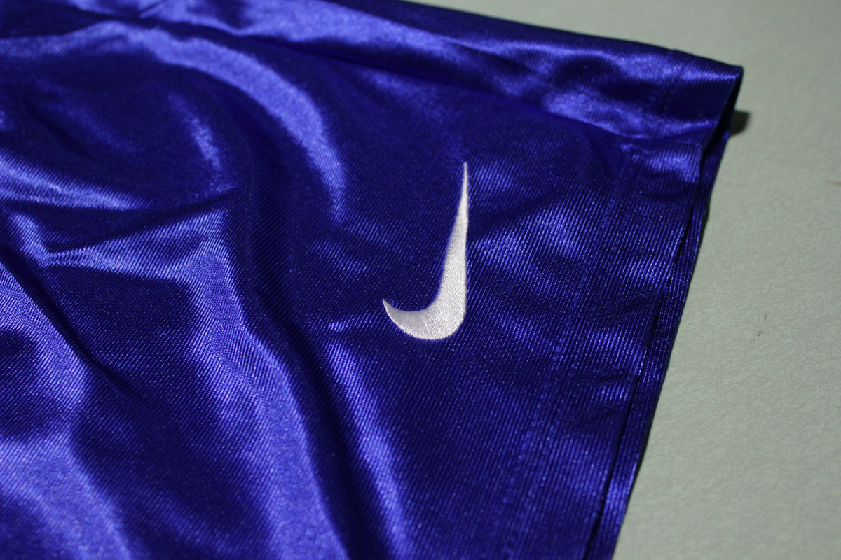 Nike Authentic 90's White Tag Made in USA Blue Shorts