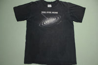 You Are Here Iconic Milky Way Galaxy Vintage 80's Harrell Graham 1981 Original T-Shirt