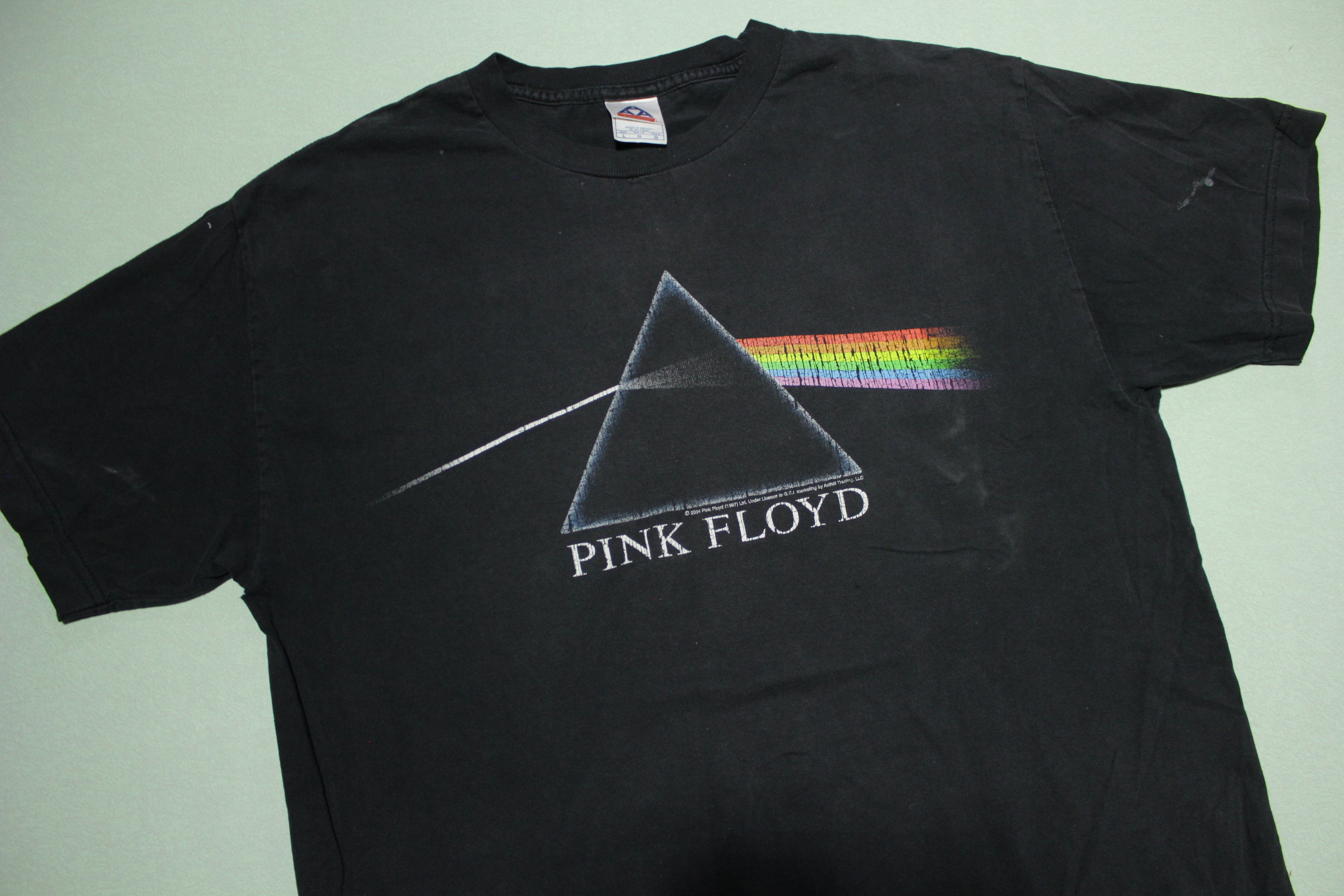 Pink Floyd 2004 Dark Side of the Moon 00's Band T-Shirt – thefuzzyfelt