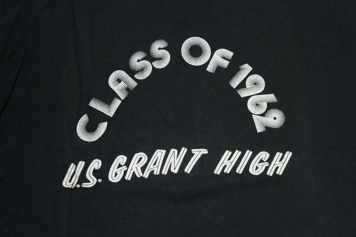 Class of 1962 U.S. Grant High Vintage 80's Single Stitch T-Shirt