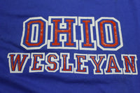 Ohio Wesleyan Vintage 80's Single Stitch Made in USA Collegiate Pacific T-Shirt