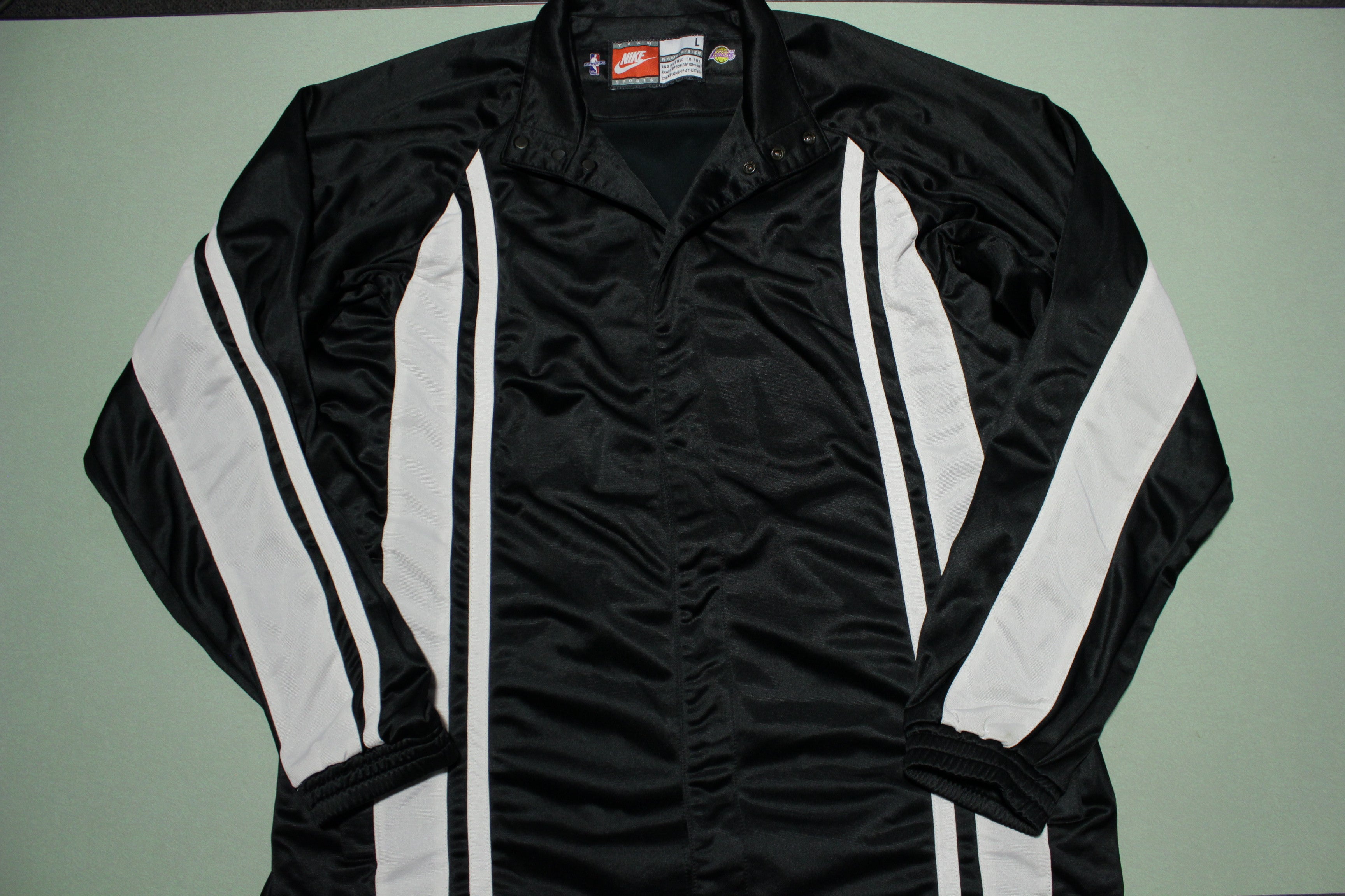 Lakers warm 2024 up jacket black