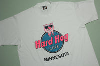 Hard Hog Cafe Minnesota Vintage 90's Made in USA Screen Stars T-Shirt