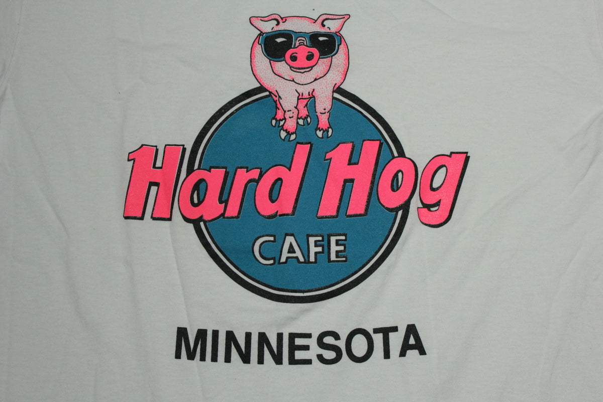 Hard Hog Cafe Minnesota Vintage 90's Made in USA Screen Stars T-Shirt