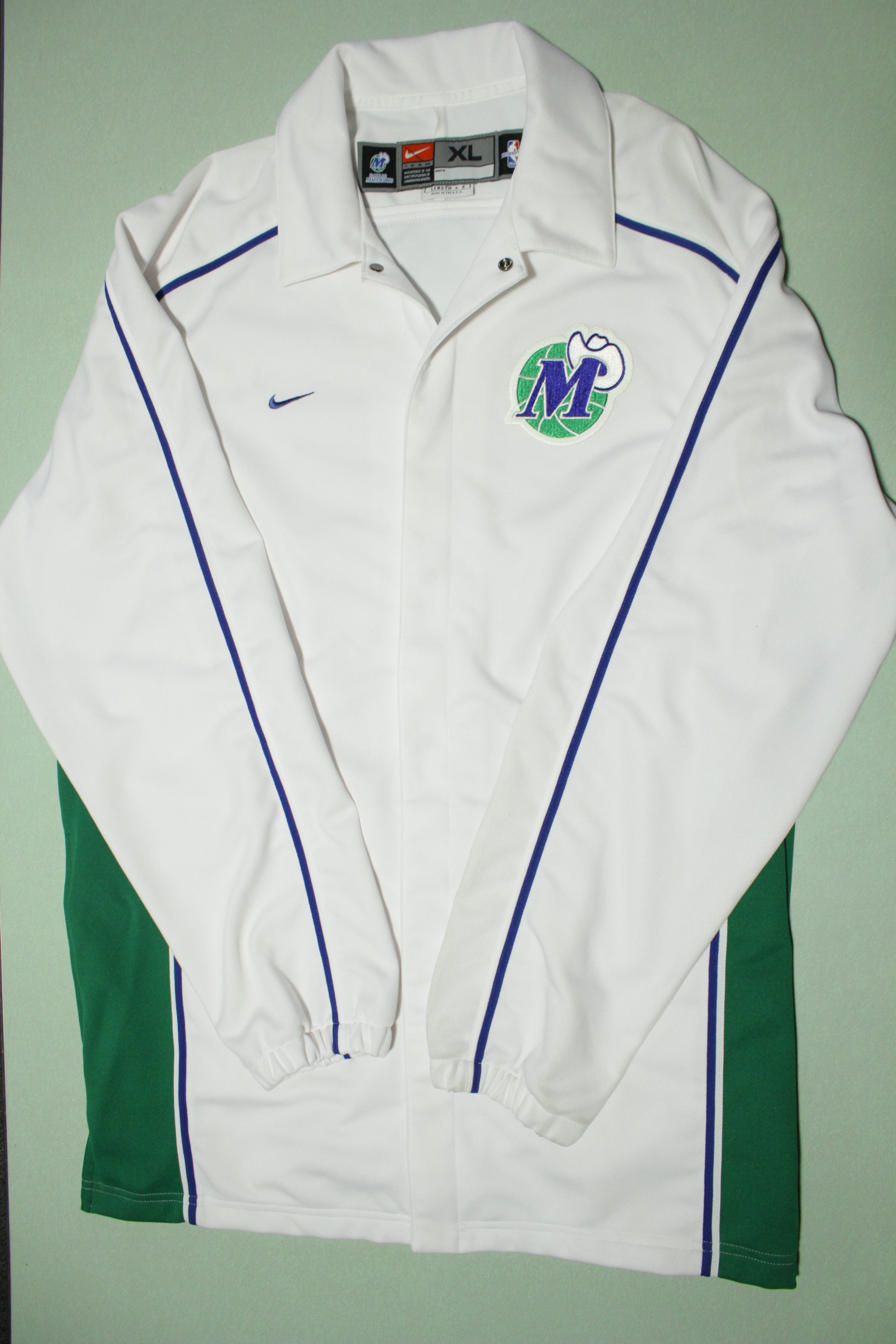 Dallas mavericks warm deals up jacket