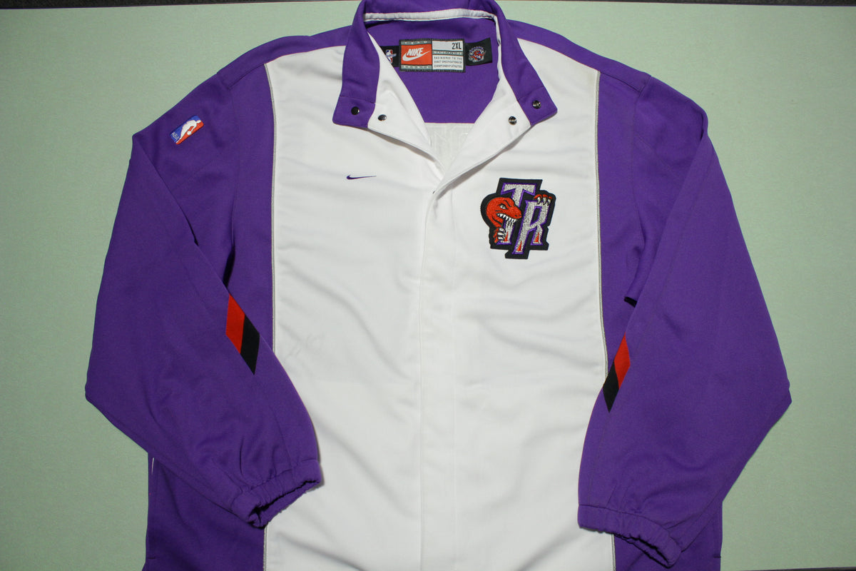 Toronto Raptors Vintage 90s Nike Deadstock Team Game Issue 1998-99 Warm Up Jacket