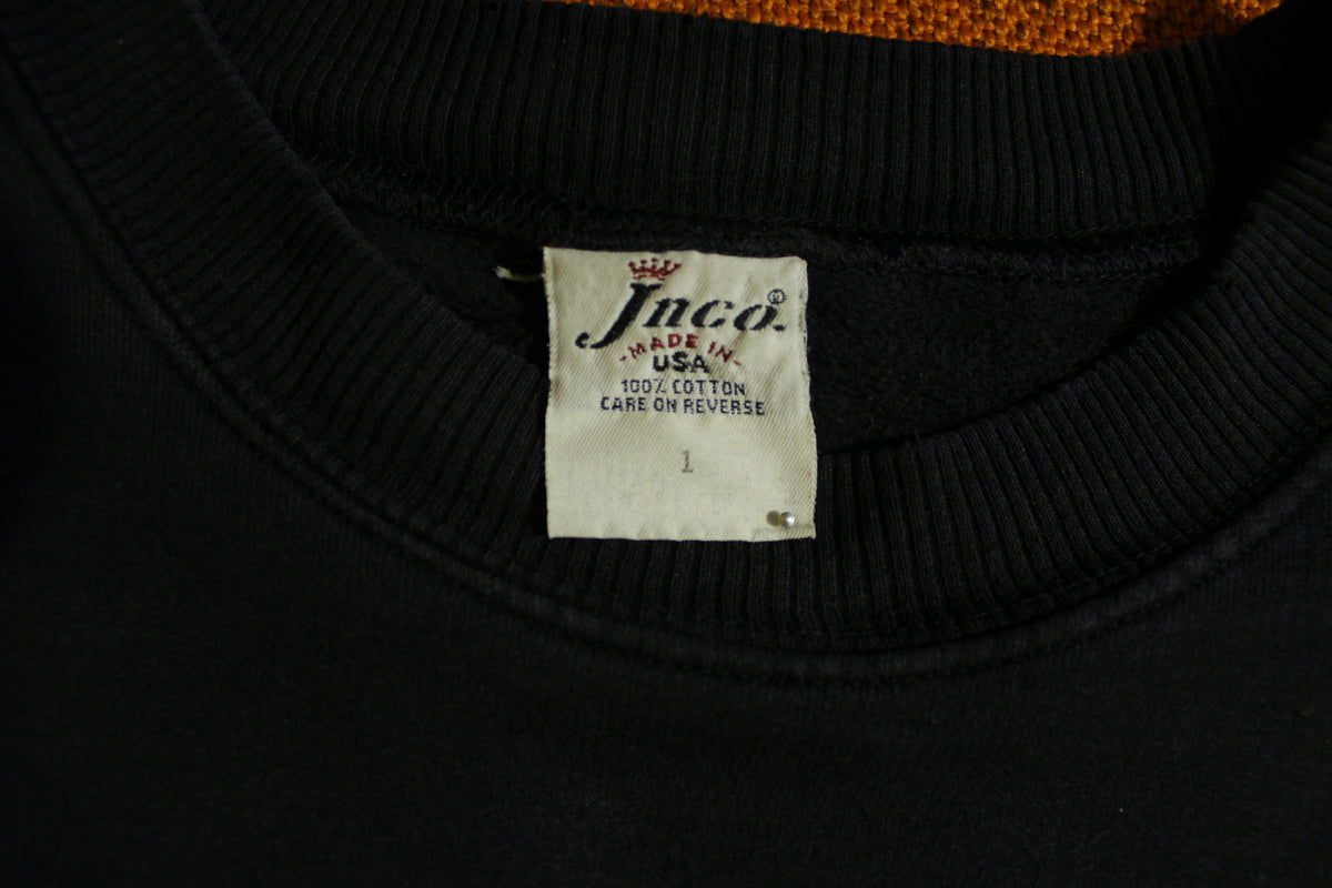 JNCO 90's Vintage Triple Crown Distressed Made in USA Crew Neck XL Sweatshirt