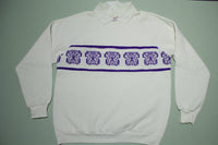 Pasco Bulldogs Vintage 90's Cocaine White Grandmas Polo Collar Sweatshirt