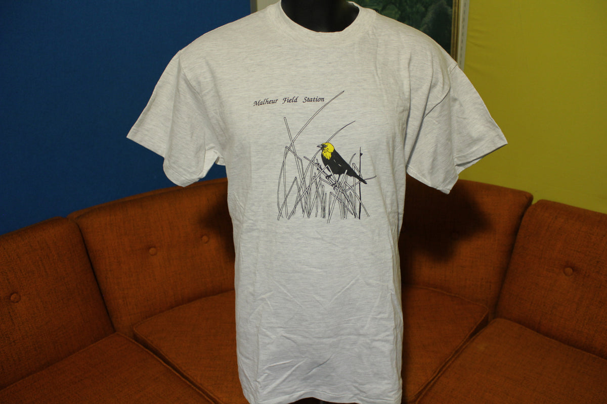 Malheur Field Station Vintage 80's Field Bird T-Shirt.