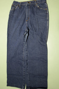 Sheplers Vintage Misses SHDN807 Dark Wash Denim 70's Blue Jeans