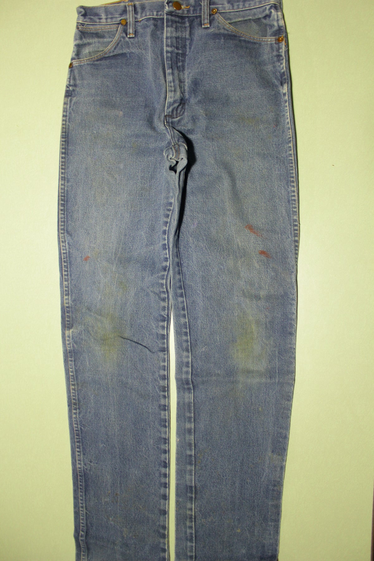 Wrangler 13MWZ Vintage 90's USA Cowboy Cut Rodeo Vintage Denim Blue Jeans