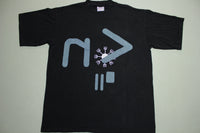NIN Nine Inch Nails Vintage 90's 1995 Dissonance Bowie Tour Single Stich USA T-Shirt