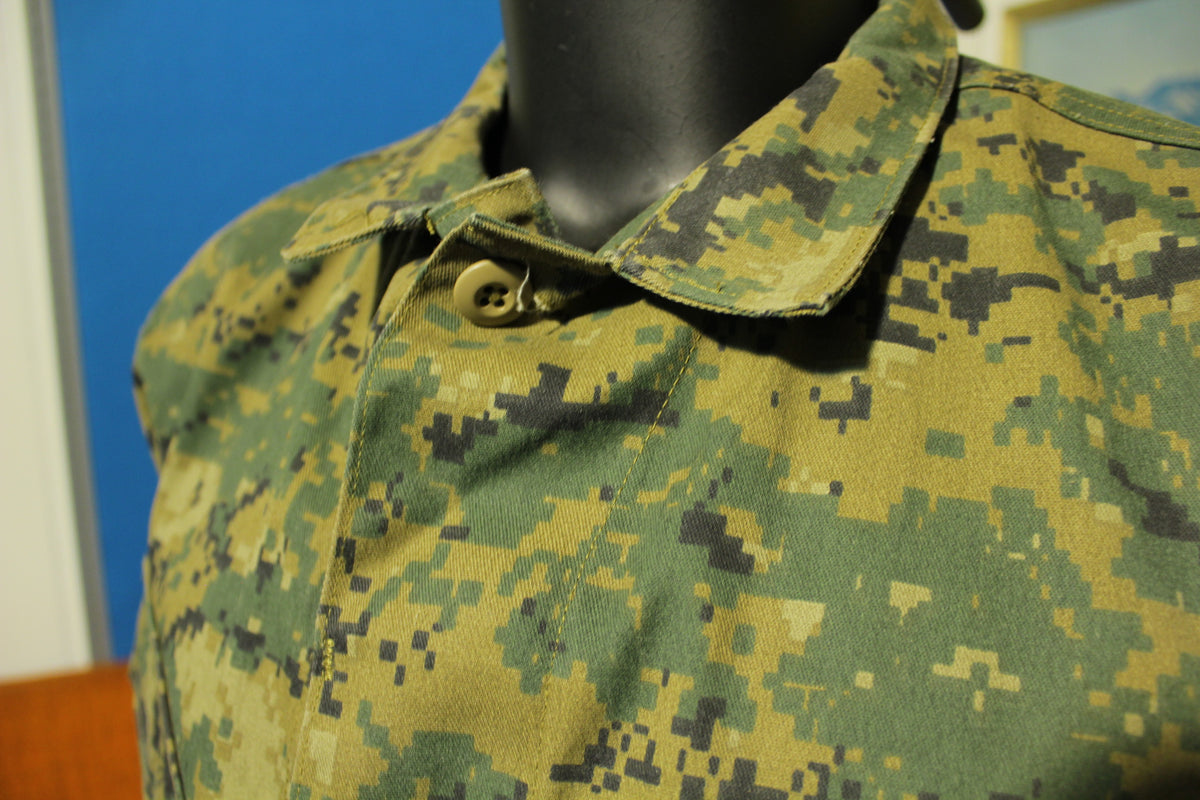 Tru Spec Extreme Tactical Response Uniform Shirt Jacket Mens Size XL Camo