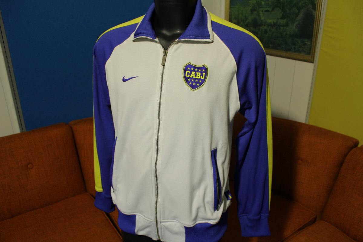 Allerlei soorten groep vruchten Rare Authentic Boca Juniors Nike Soccer Zip Warm Up Jacket CABJ Soccer –  thefuzzyfelt