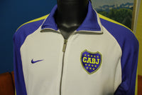 Rare Authentic Boca Juniors Nike Soccer Zip Warm Up Jacket CABJ Soccer Medium