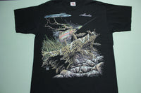 Stand Out Designs Vintage Wilderness Rainbow Trout Lake Gardner 1994 Art T-Shirt