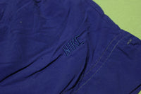 Nike Cross Training Vintage 90's Purple Running Track Shorts