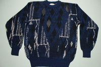 Mister Man Vintage 100% Acrylic Knit Pullover Warm 80s Fireside Sweater