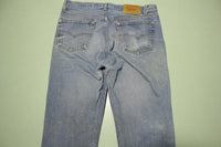 Levis 501 Button Fly Vintage 80's Blue Denim Red Tag Made in USA Jeans 34x33