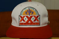 Super Bowl XXX 30 Arizona 1996 Sports Specialties Snap Back Trucker Hat Pro Line