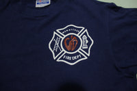 Wenatchee Fire Department Vintage 80's Hanes Single Stitch USA T-Shirt