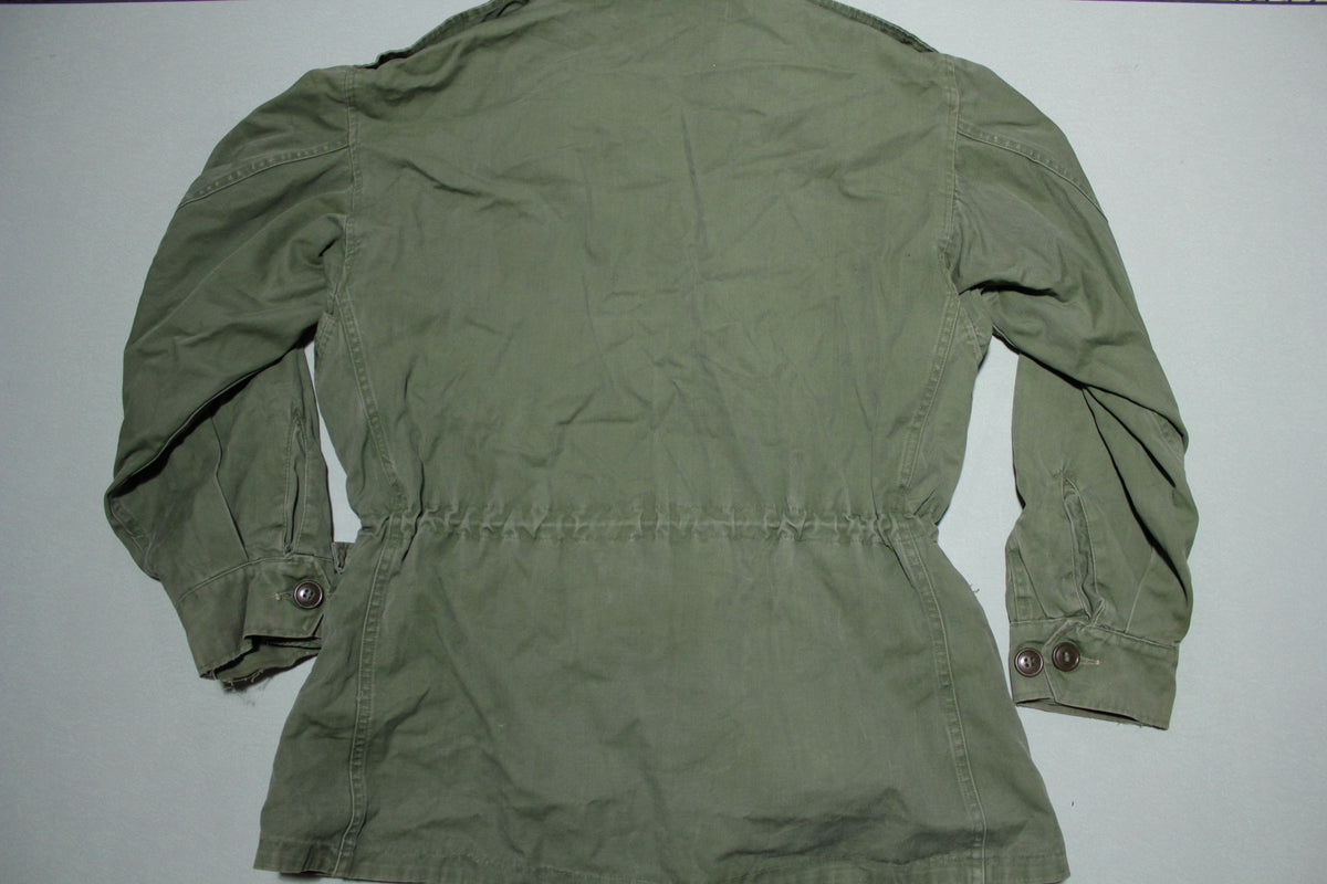 M-1950 Korean Vietnam War Military Field Jacket Vintage 50's War Army ...