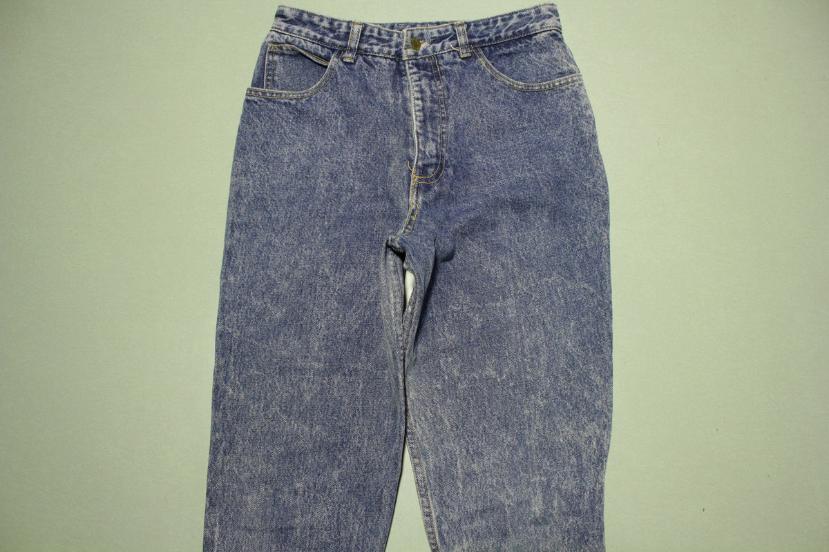Guess Georges Marciano Vintage 80's Blue Denim Stone Washed USA Made Jeans 28x26