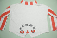 San Francisco 49ers Vintage 90s 1993 Crop Top Mock Collar Sweatshirt