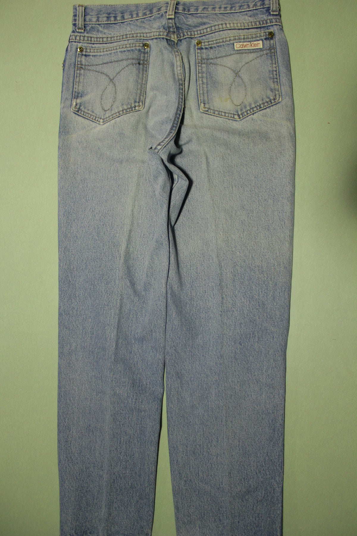 Calvin Klein Vintage 80's Made in USA White Label Mom Jeans