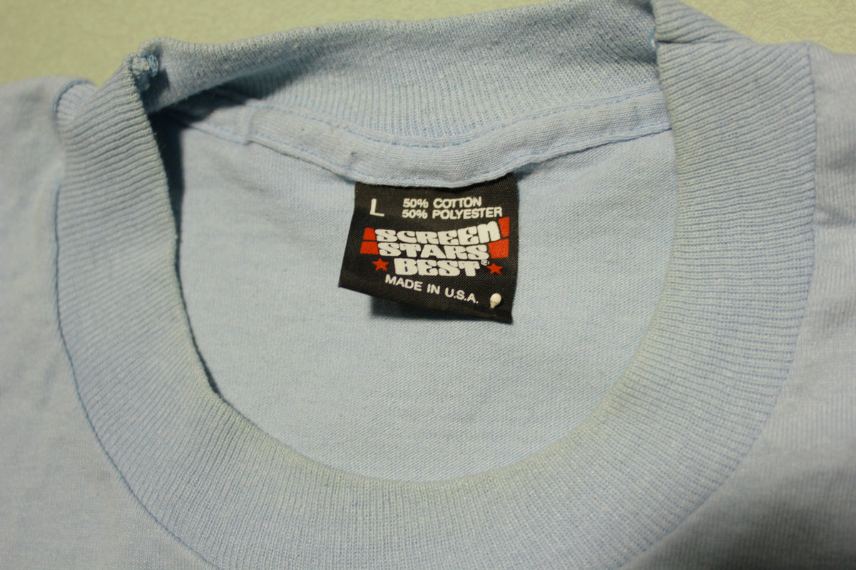 Walk Life Vintage 90s Screen Stars Made in USA HEHF Single Stitch T-Shirt