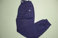 Adidas Vintage 90's Lined Track Windbreaker Pants w/ Zip Legs & Pockets