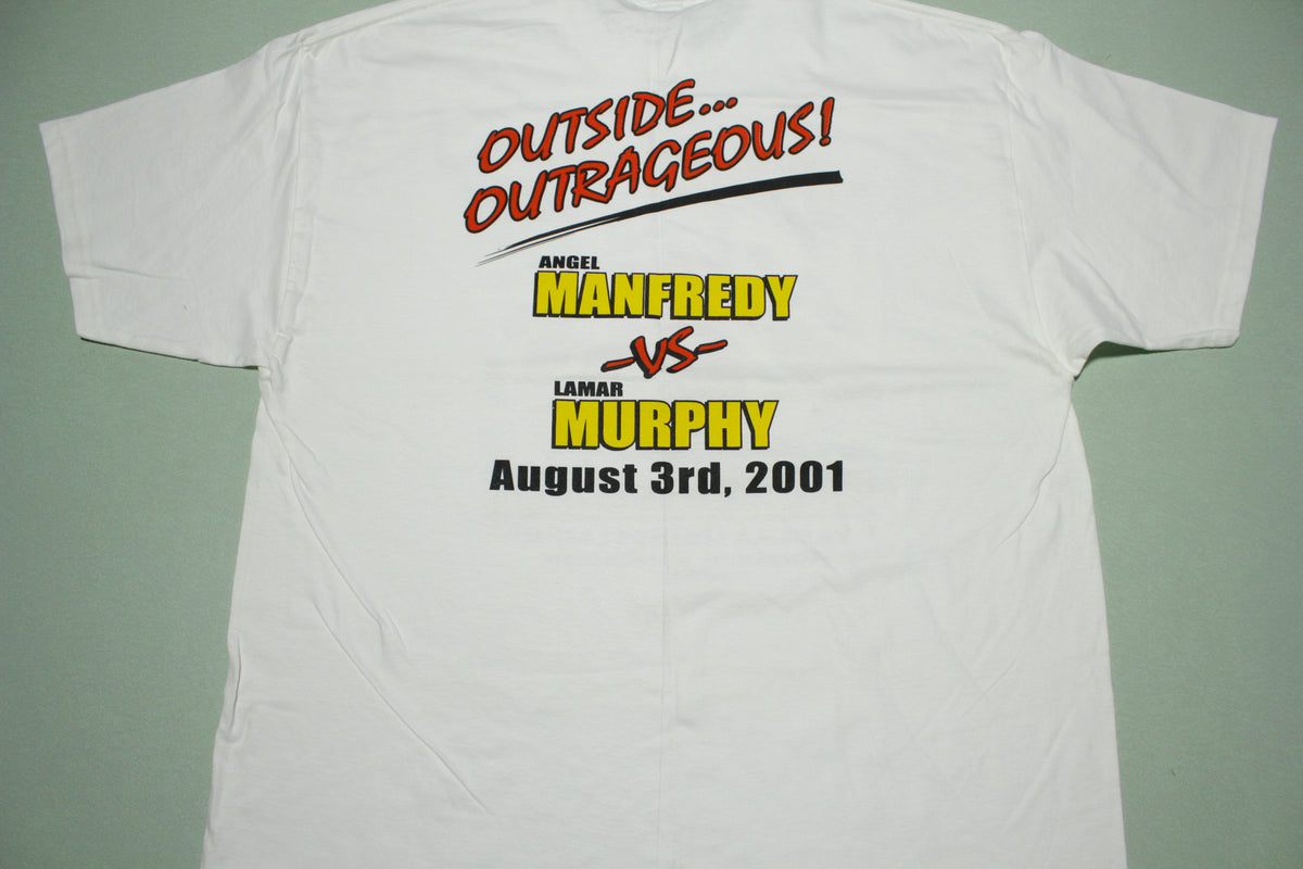 Angel Manfredy Lamar Murphy Sugar Ray Leonard Boxing Vintage 2001 T-Shirt