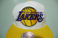 Los Angeles Lakers Mitchell Ness Adjustable Snapback NBA Basketball Hat