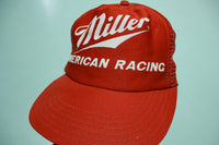 Miller American Racing Hydroplan Vintage 80's Adjustable Snapback Trucker Hat