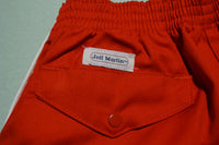 Jeff Martin Red Striped Vintage 80s Track Pants