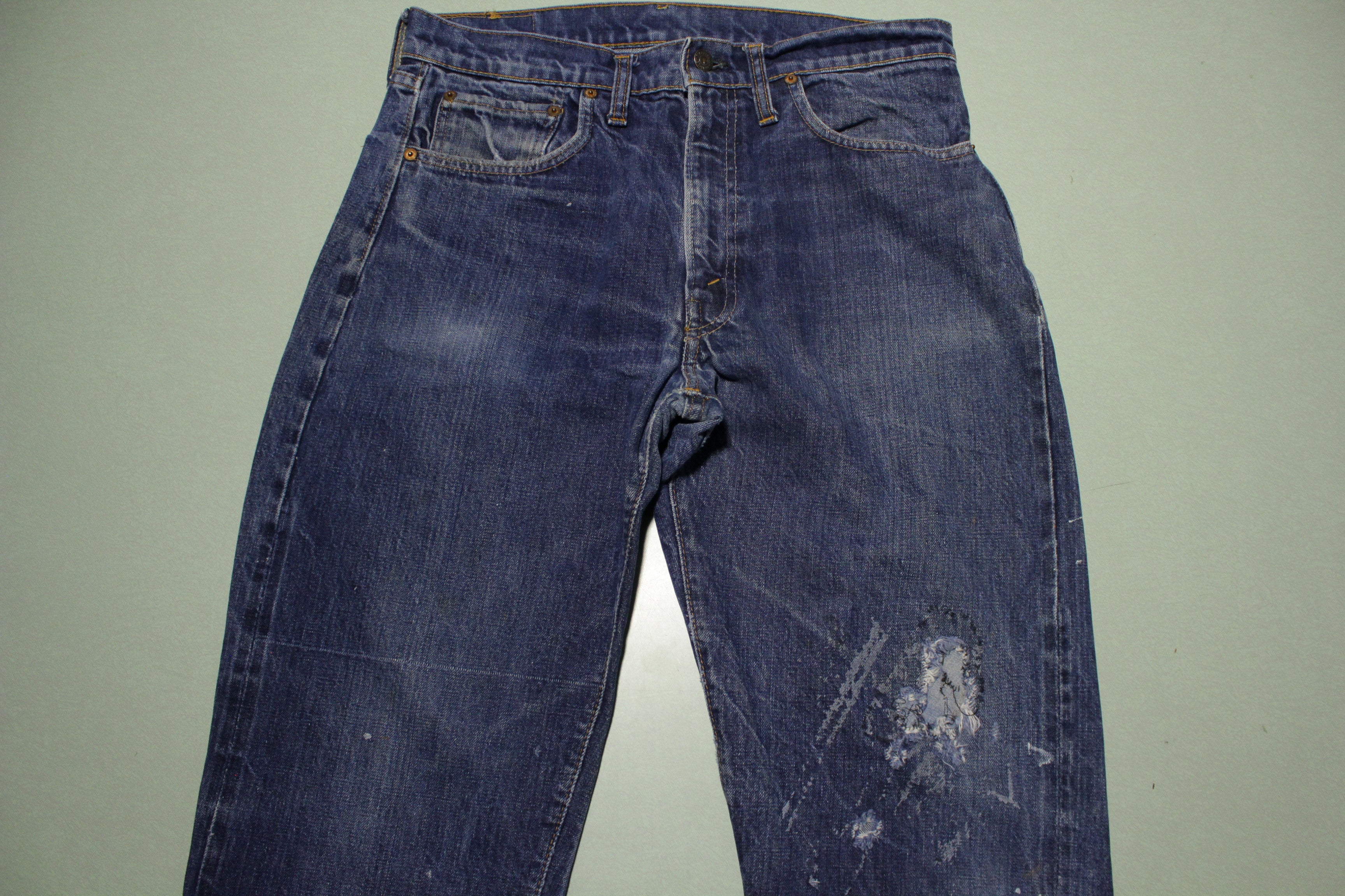 Levis 505-0217 Vintage Big E 60s Selvedge Denim Jeans 505 Made in