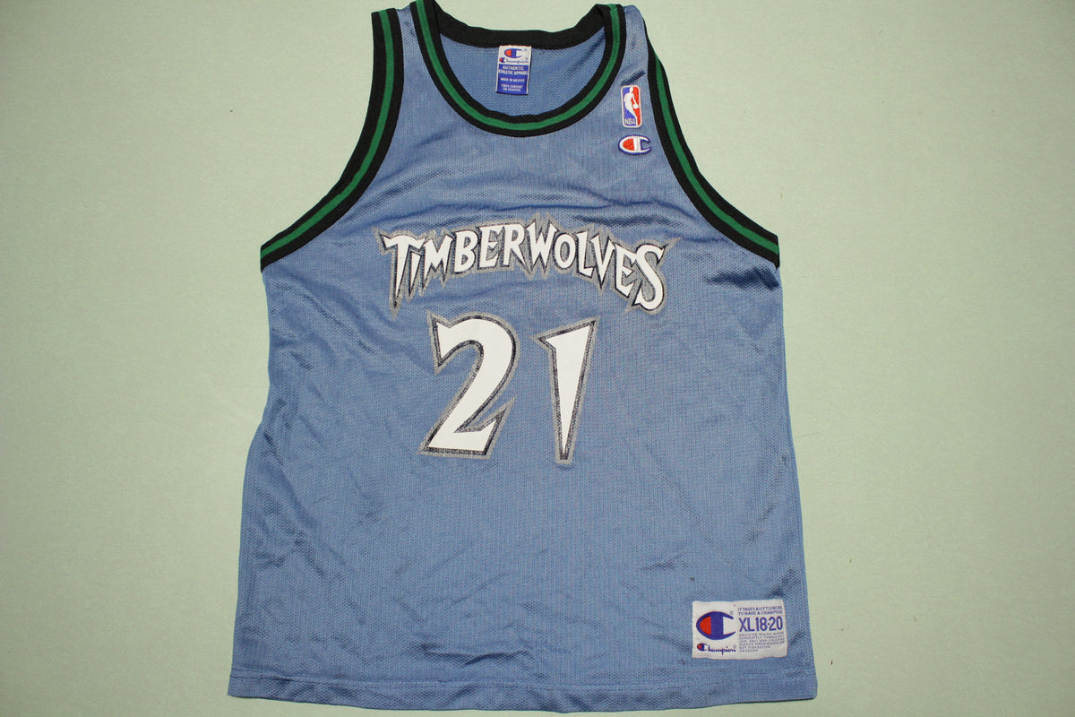 Vintage Minnesota Timberwolves Kevin Garnett NBA Jersey 