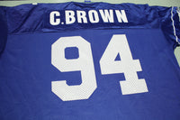 Chad Brown Seattle Seahawks Vintage #94 Champion Football Jersey