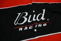 Nascar Winners Circle Vintage Bud Racing Dale Jr. Button Pit Crew Sewn #8 Shirt